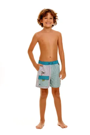 Alan Kids' Swim Trunks