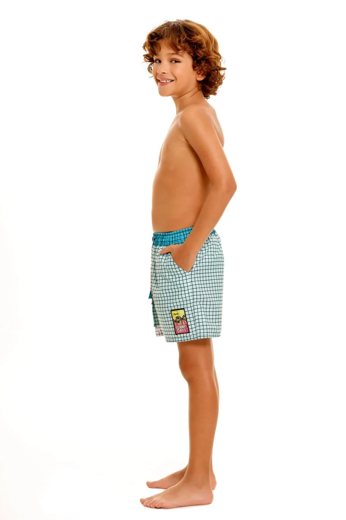 Alan Kids' Swim Trunks