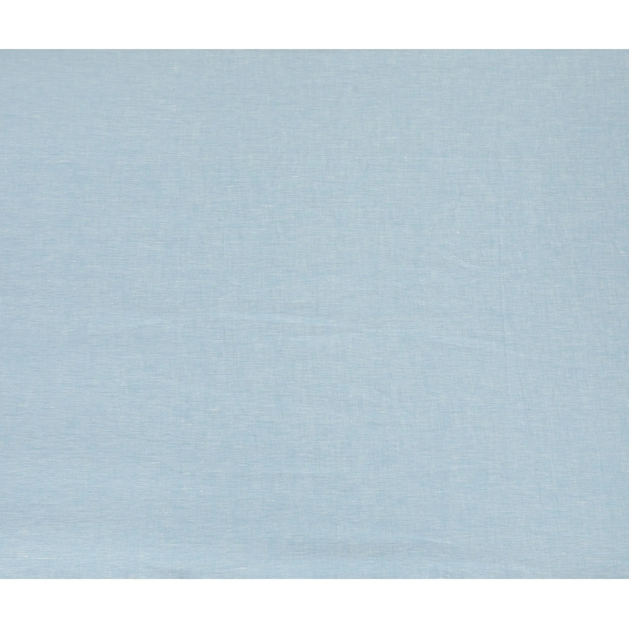 Baby blue Plain Premium Pure Linen Fabric - 60 Lea Quality, 140 cm Width-D19930