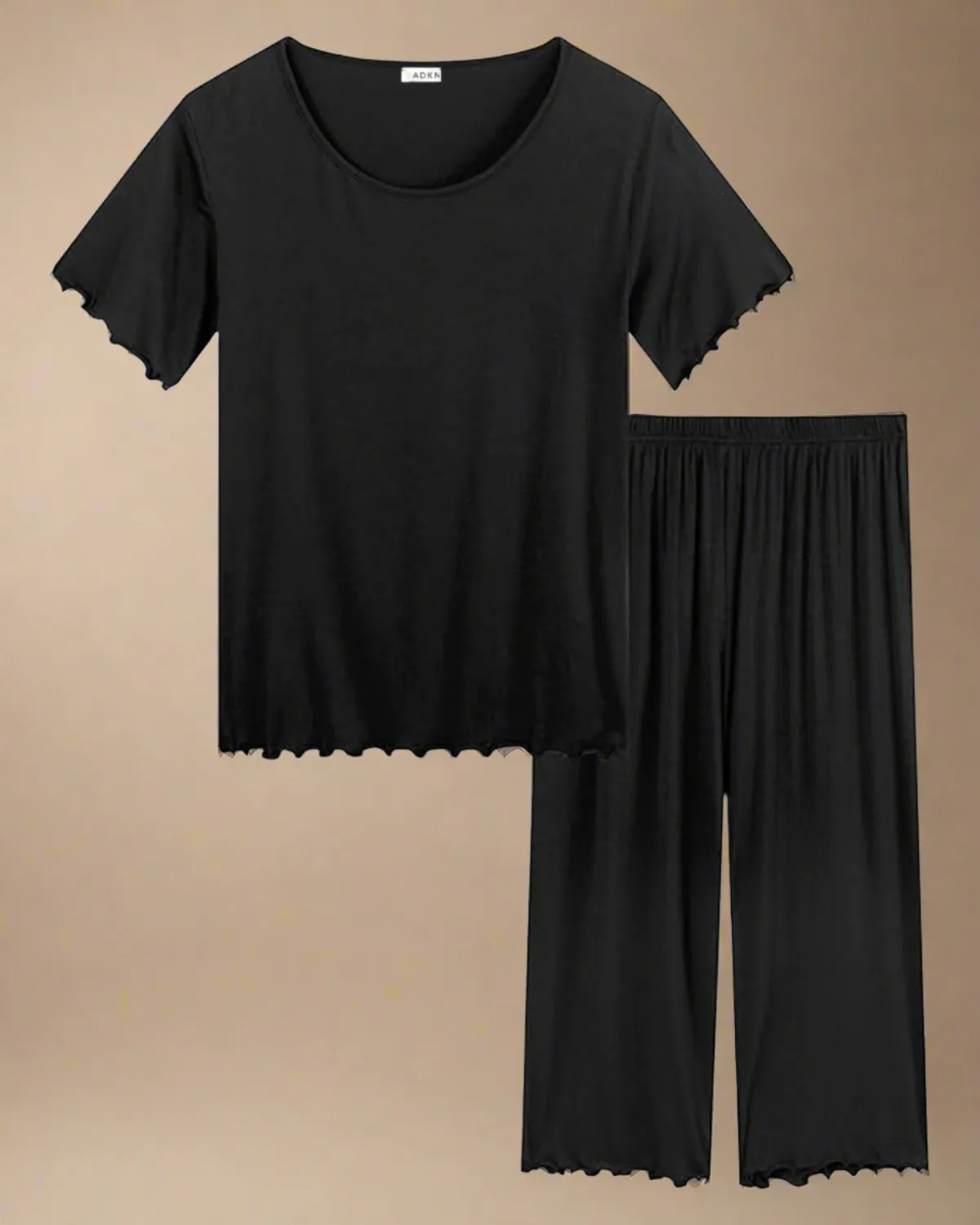 Bamboo T-shirt and Capri Trousers PJS