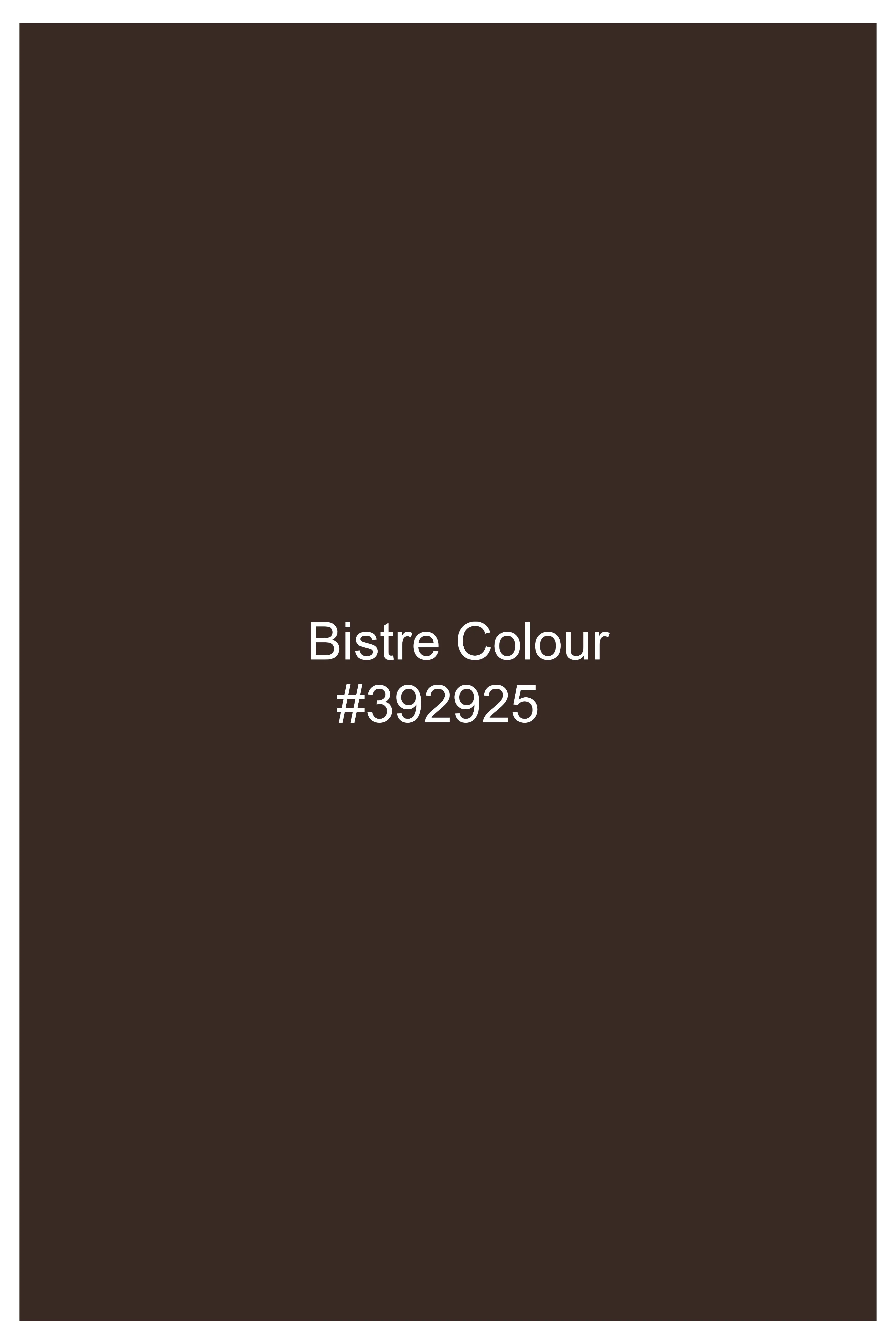 Bistre Brown Subtle Sheen Super Soft Premium Cotton Dhoti