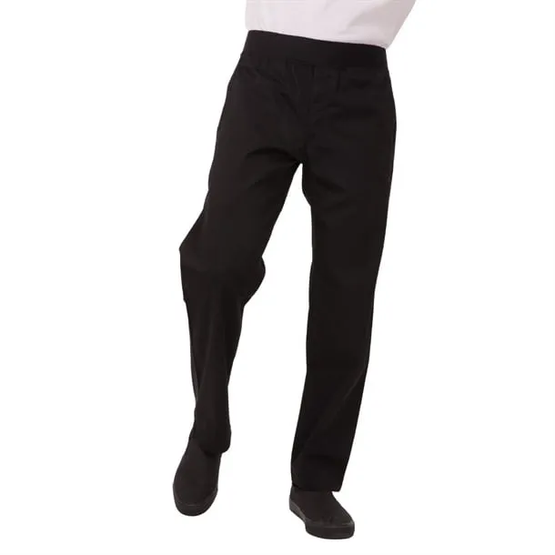 Chef Works Lightweight Recycled Chef Trousers Black XXL - BA048-XXL