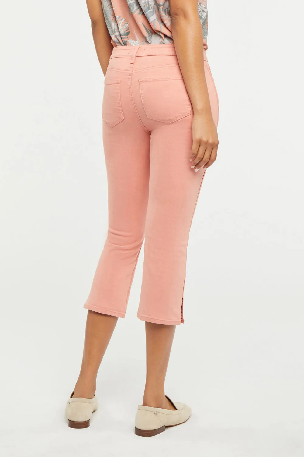 Chloe Capri Jeans With Side Slits