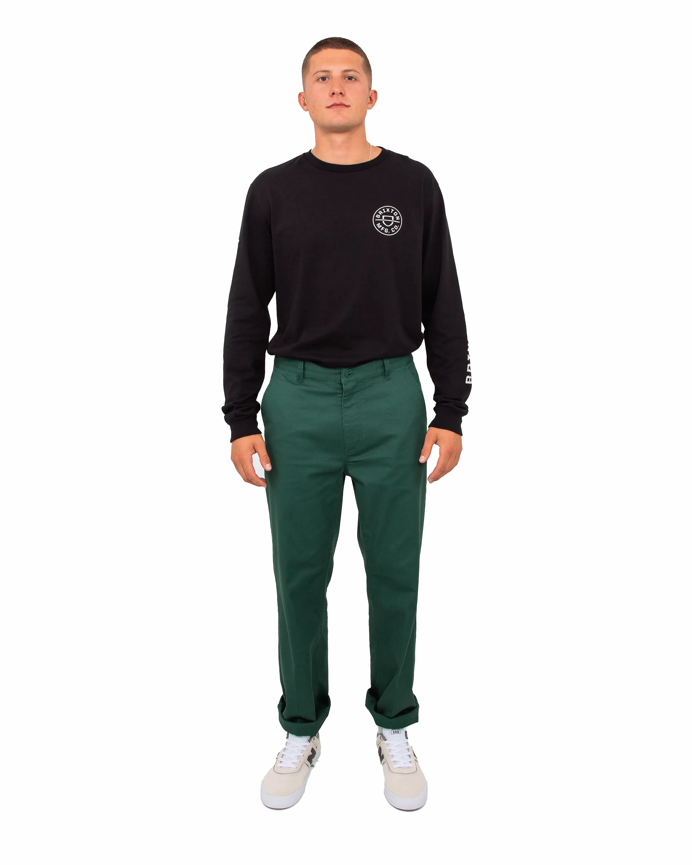 Choice Chino Trousers in Pine