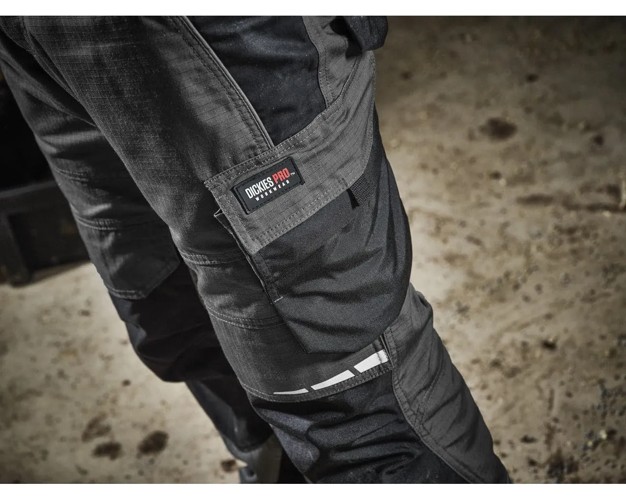 Dickies Pro Trousers Black/Grey (DP1000)