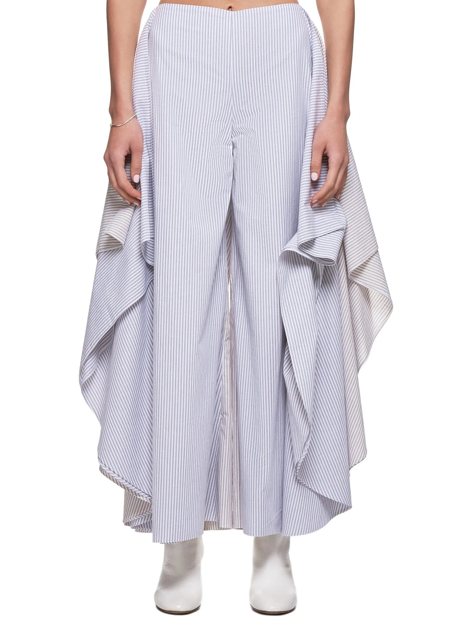 Drape Pants (WP-S-BEIGE-GREY)