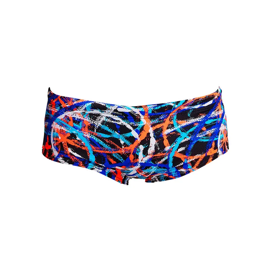 Funky Trunks Boys Sidewinder Trunks FTS010B- Spin Doctor