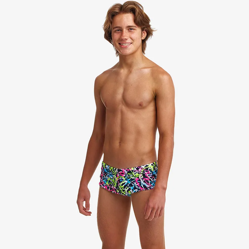 Funky Trunks - Messed Up - Boys Sidewinder Trunks