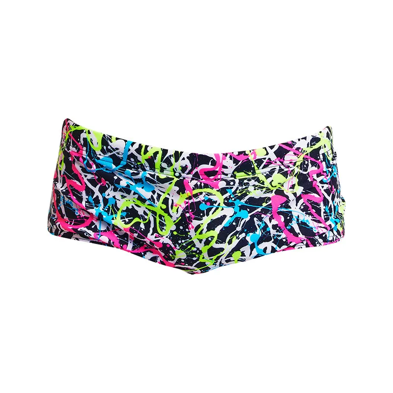 Funky Trunks - Messed Up - Boys Sidewinder Trunks