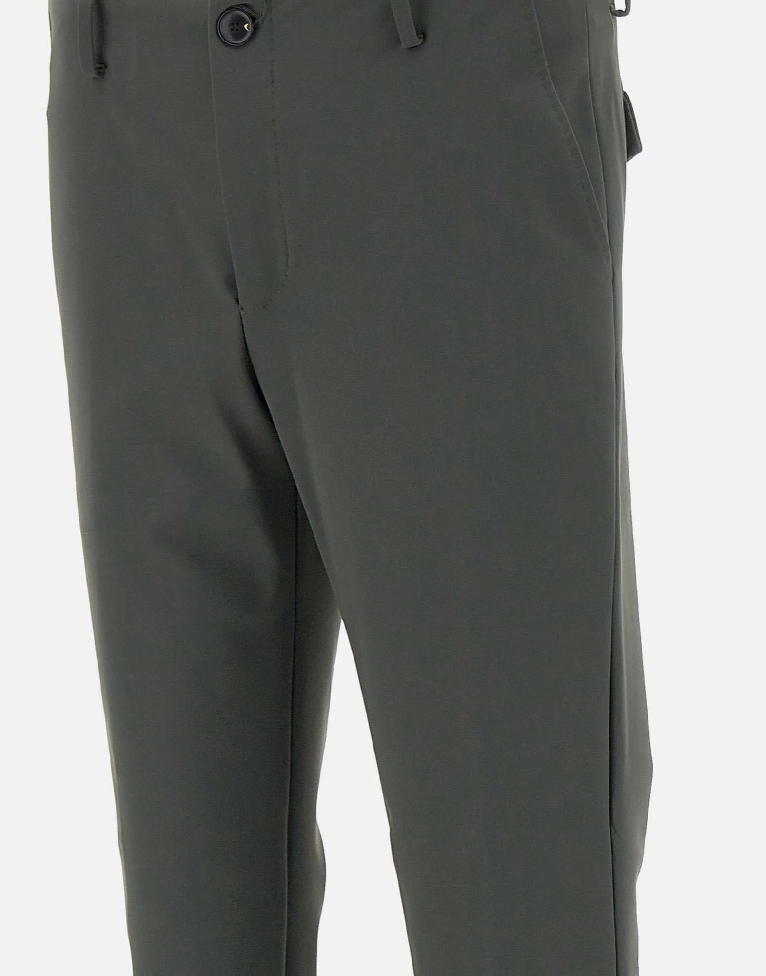 Grey Slim Fit Chino Trousers