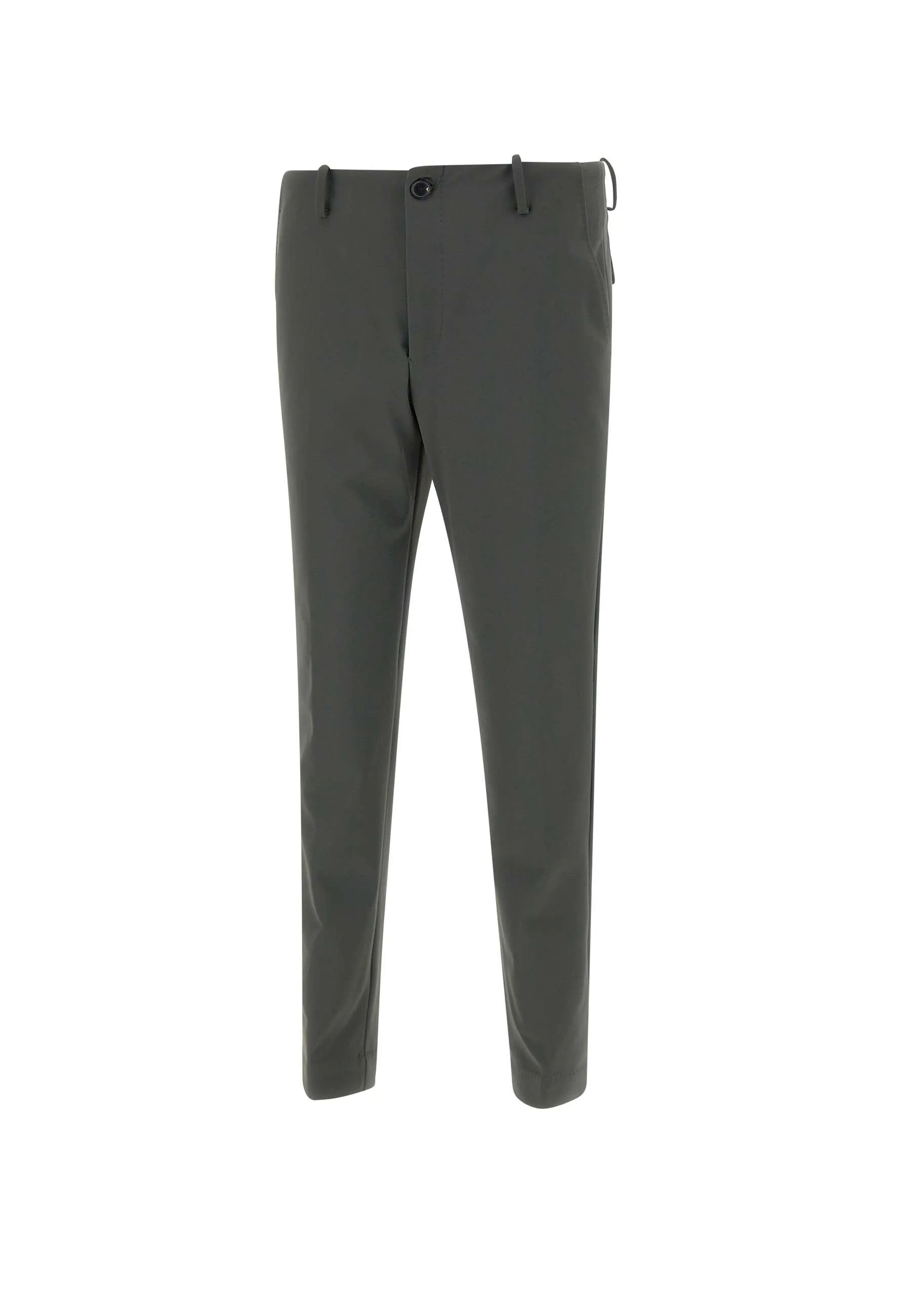 Grey Slim Fit Chino Trousers