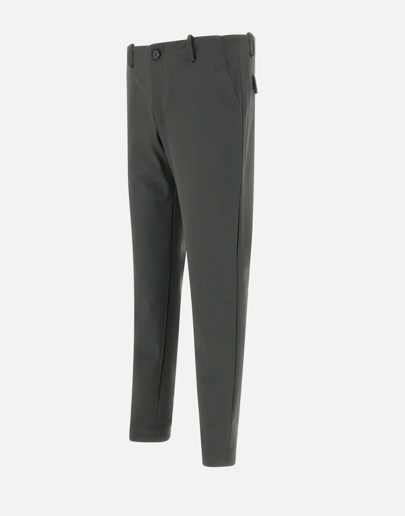 Grey Slim Fit Chino Trousers