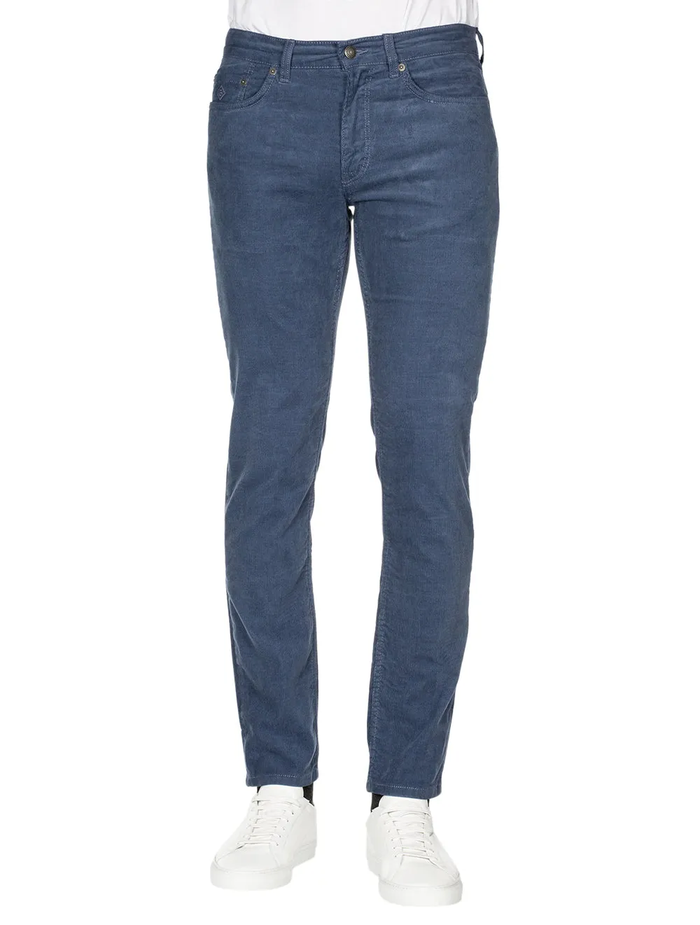 Hayes Slim Fit Corduroy Jeans Dark Salty Sea