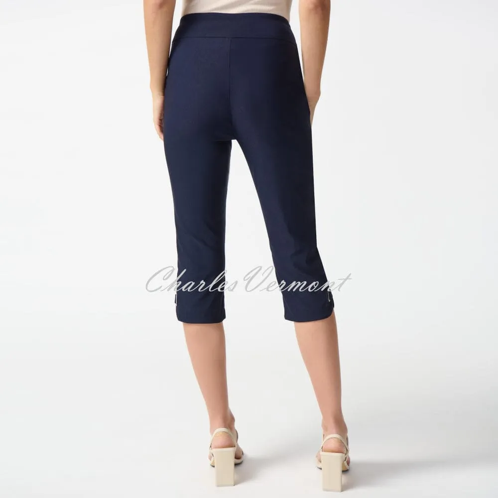 Joseph Ribkoff Capri Trouser - Style 242051 (Midnight Blue)