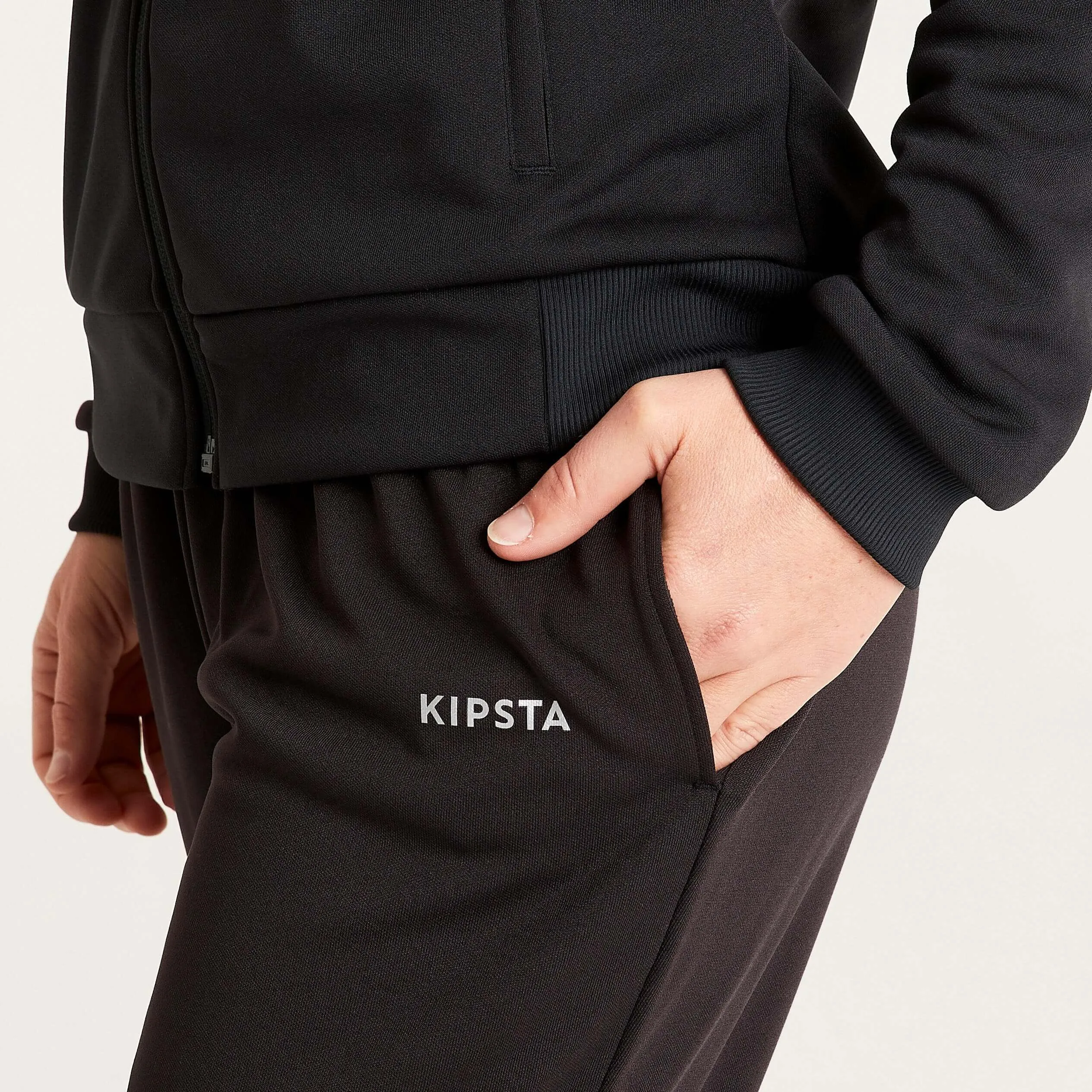 Kipsta Essentiel Women's Football Training Pants, Black