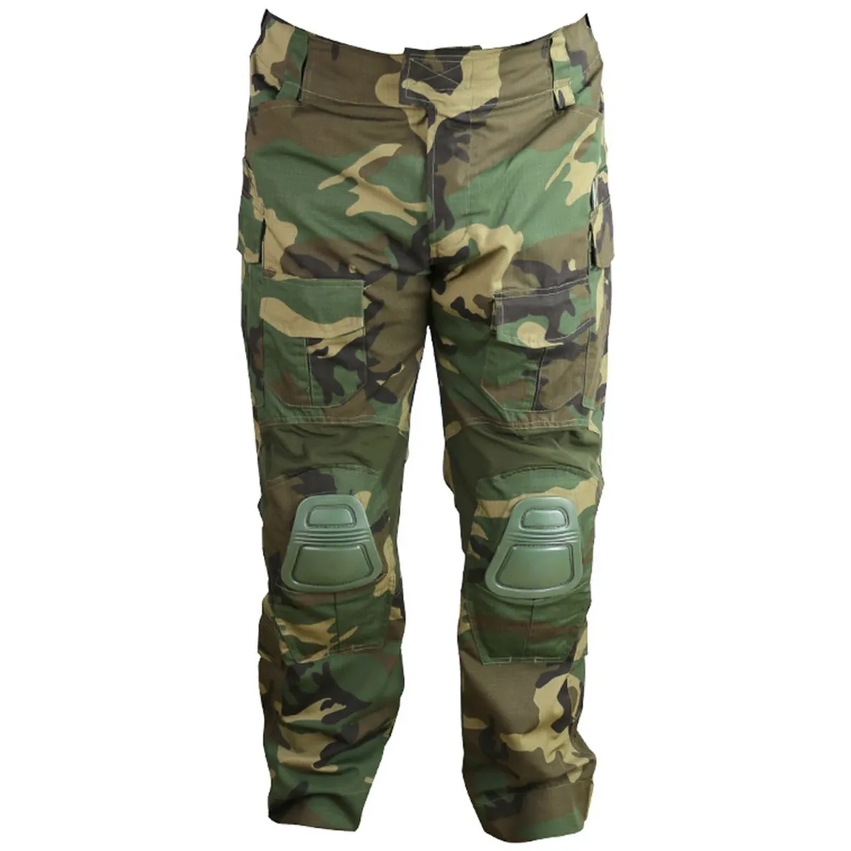 Kombat Spec-Ops Trousers with Knee Pads US Woodland Camo