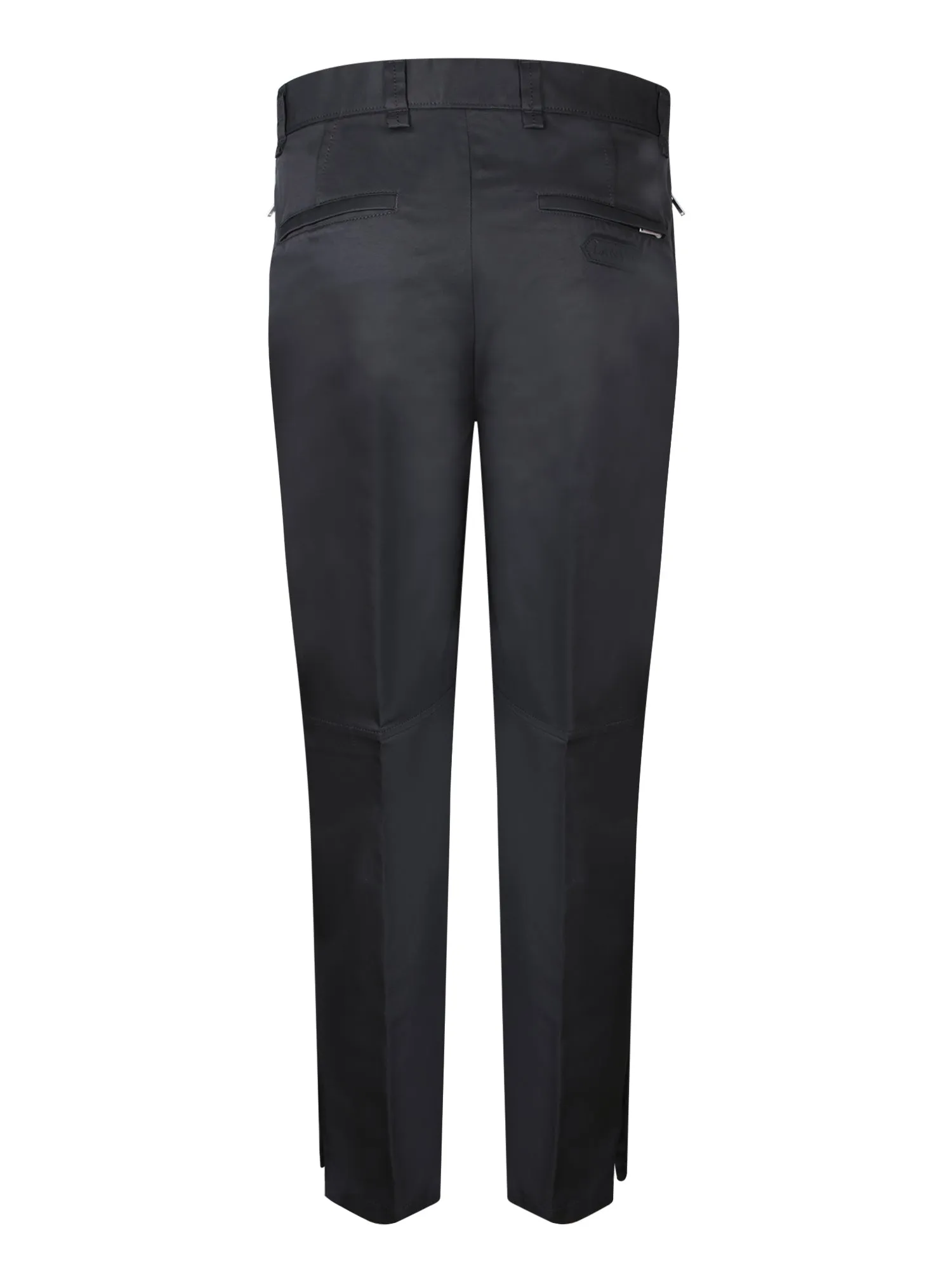 Lanvin Black Biker Trousers