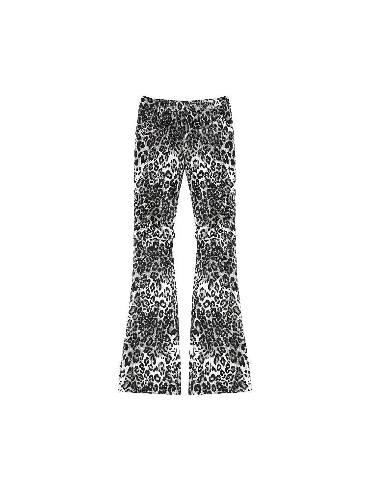 Leopard Print Skinny Micro Trousers【s0000004683】