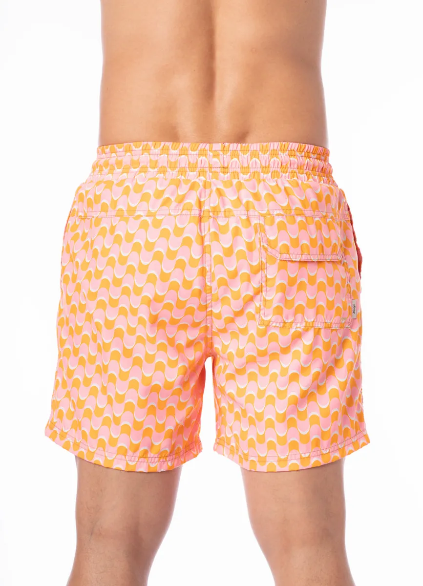 Maaji Geo Waves Sailor Sporty Shorts