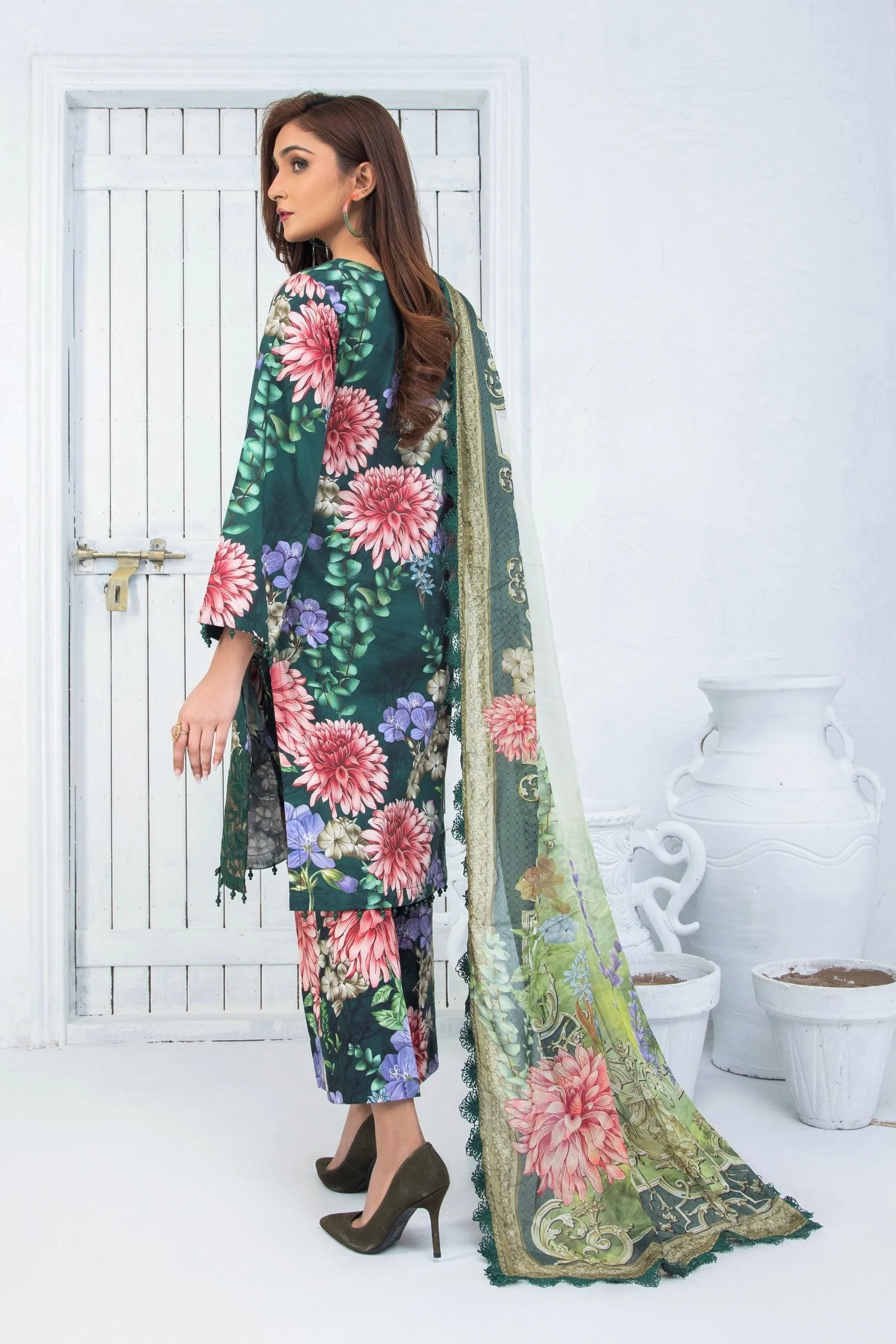 Maria B M Prints Cambric Suit MPT-1501-B