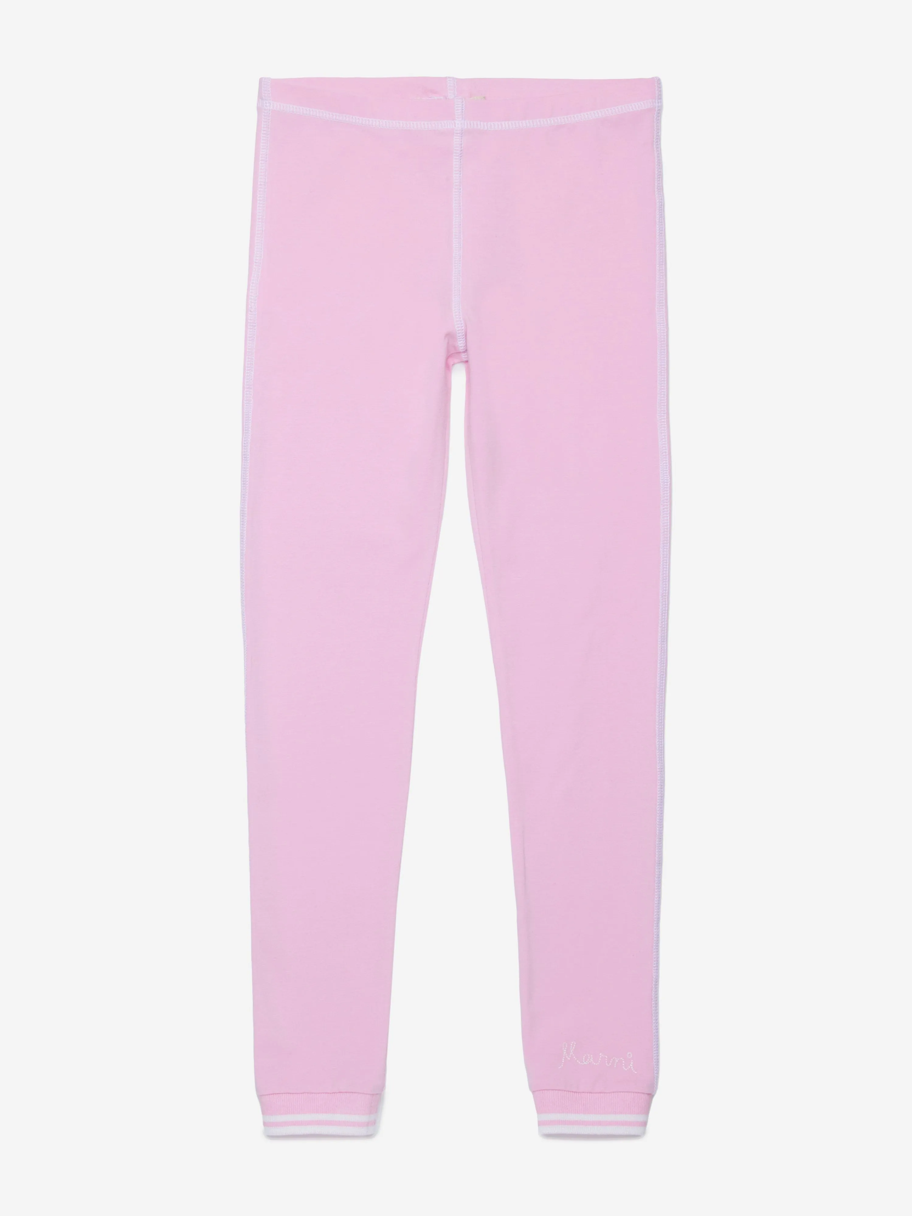 MARNI Girls Cotton Trousers in Pink