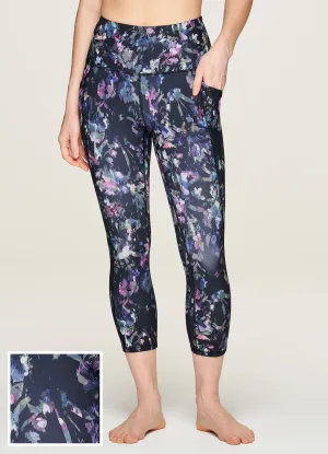 Midnight Garden Super Soft Capri