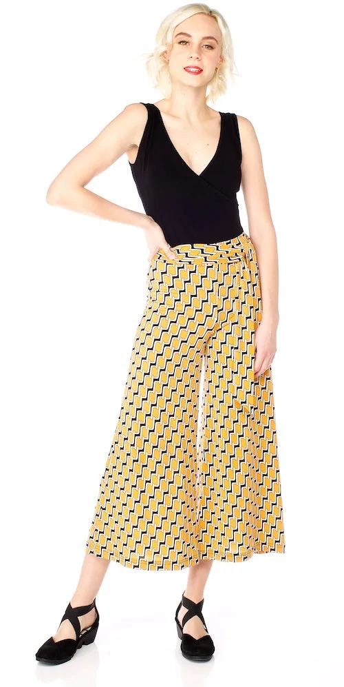 Morrison Cropped Trouser, yellow links