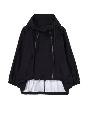 NY TAFFETA 3L R-DOUBLE ZIP HOODIE