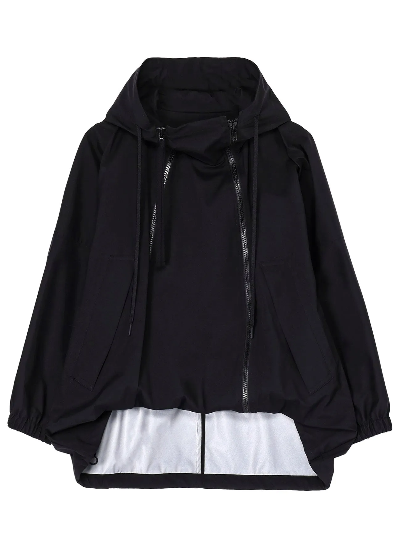 NY TAFFETA 3L R-DOUBLE ZIP HOODIE