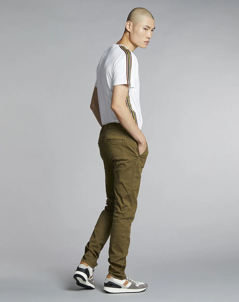 PATRON BASIC STRETCH MENS CHINOS | KHAKI