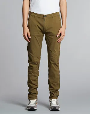 PATRON BASIC STRETCH MENS CHINOS | KHAKI