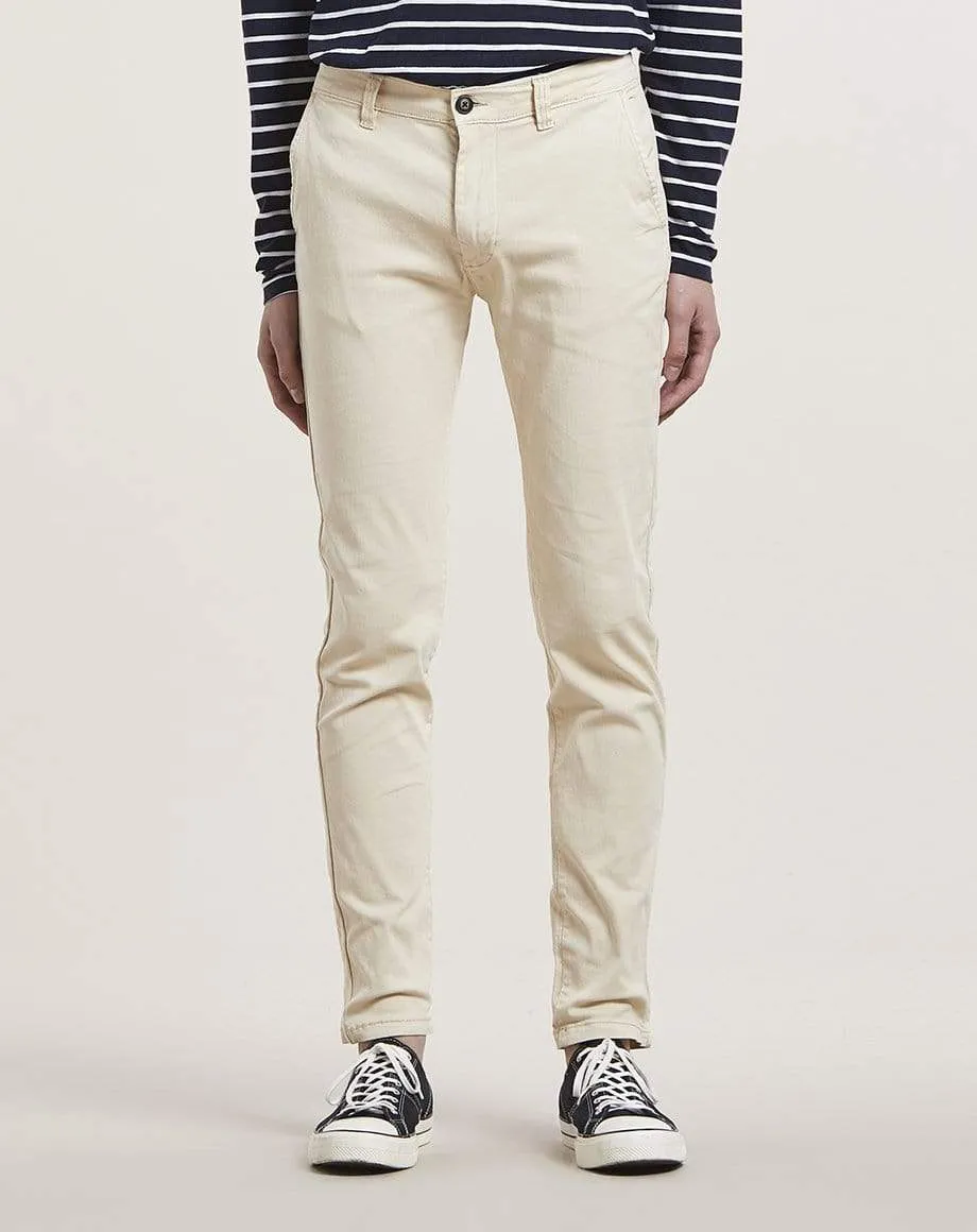 Patron Mens Skinny Chinos | Stone