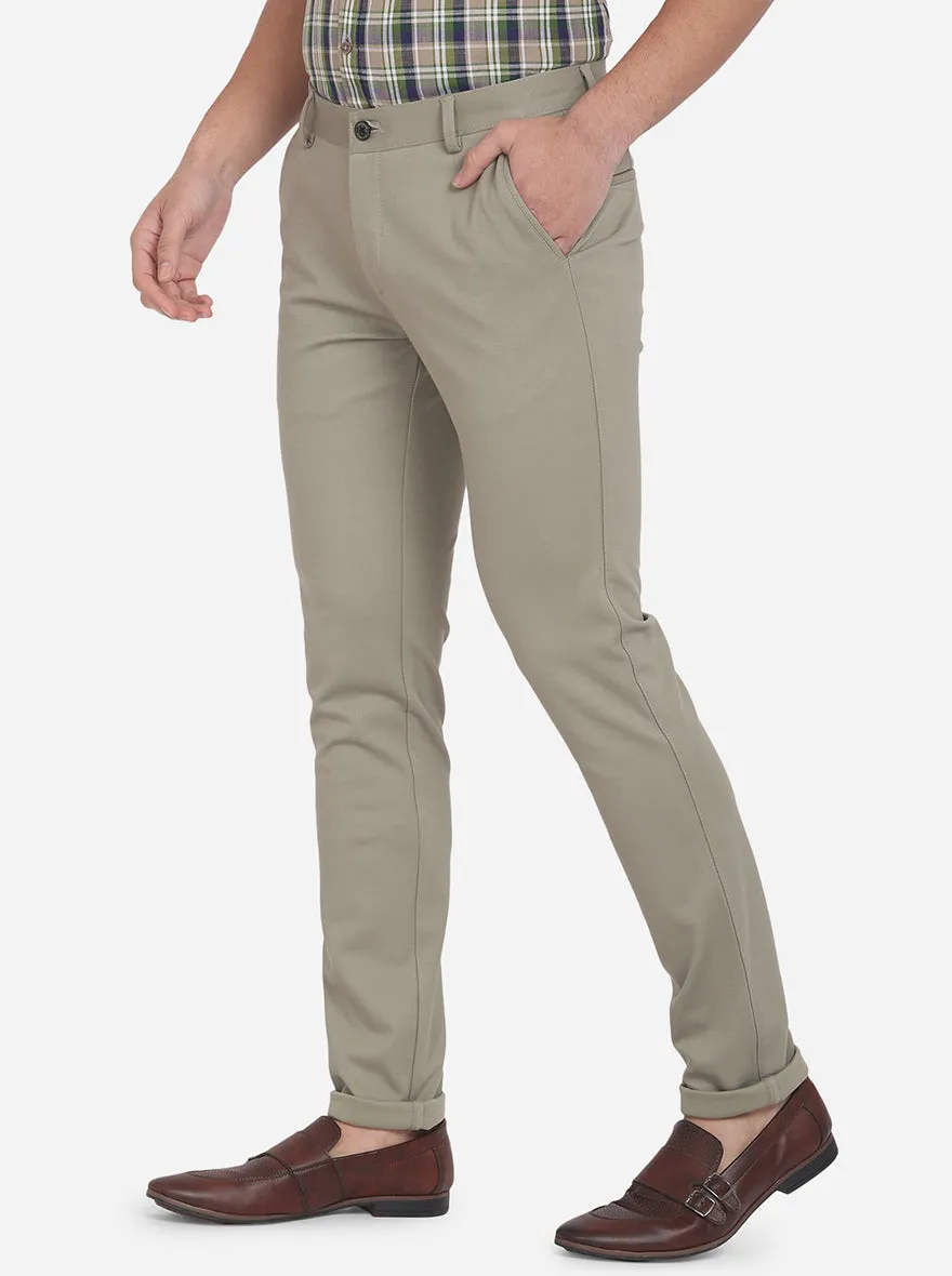 Pista Solid Venice Fit Casual Trouser | JadeBlue