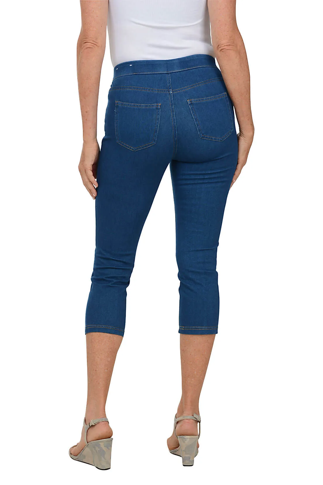 Pull-On Capri-Length Jegging