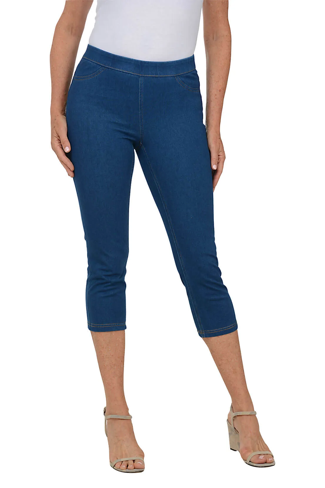 Pull-On Capri-Length Jegging