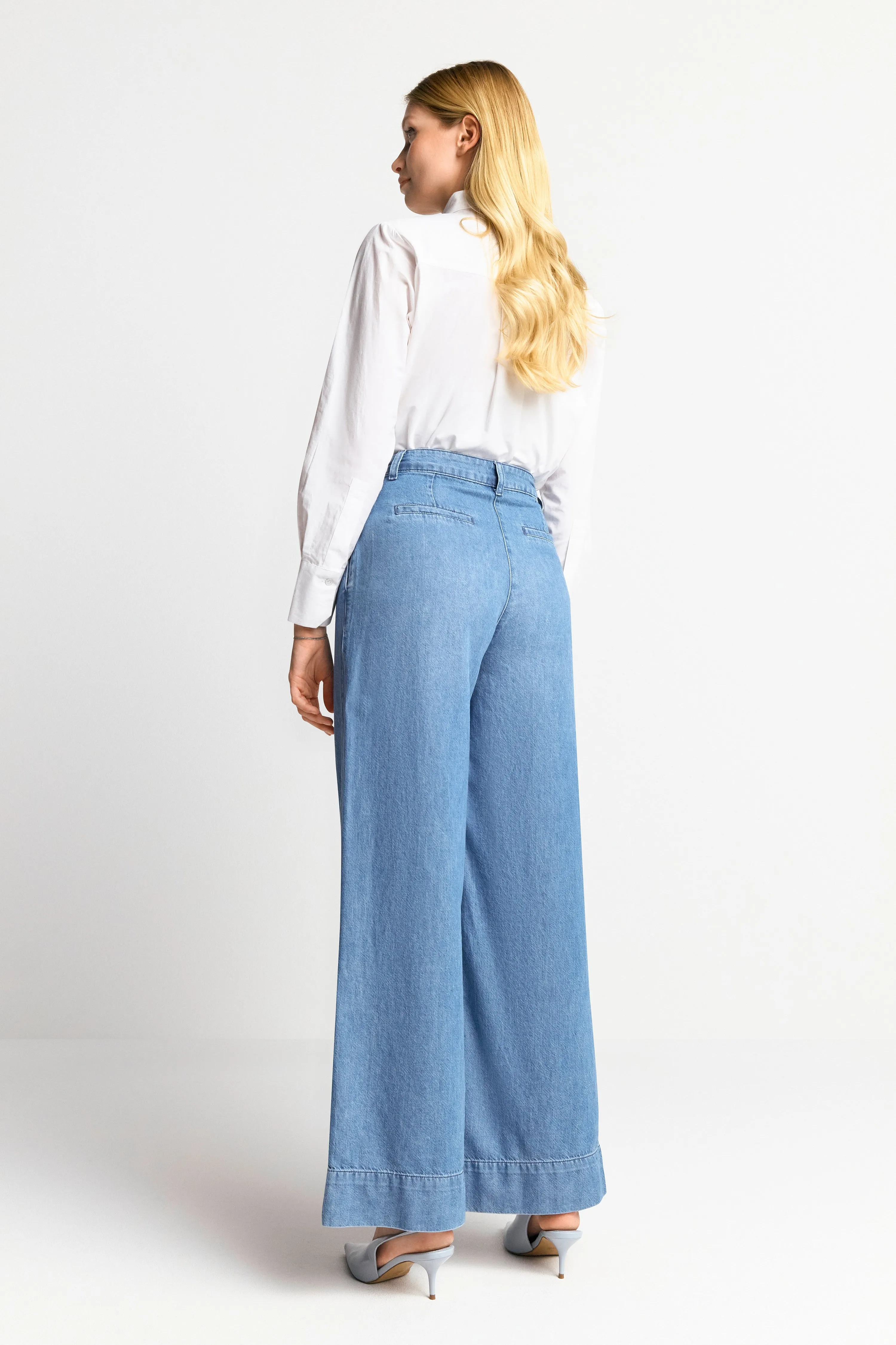 R&R Blue Denim Trousers