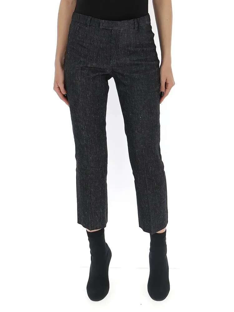 'S Max Mara Cropped Flared Trousers