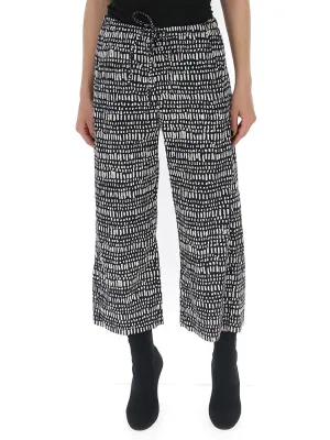 'S Max Mara Printed Cropped Trousers