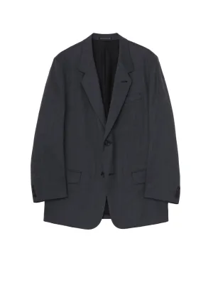 SUIT GABARDINE JACKET WITH 2-BUTTONS