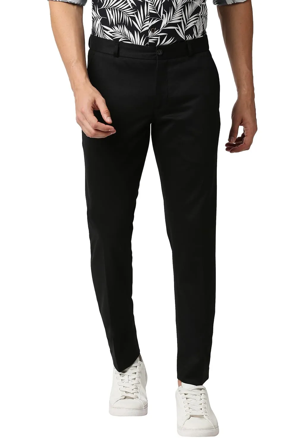 Tapered Fit Knit Trousers