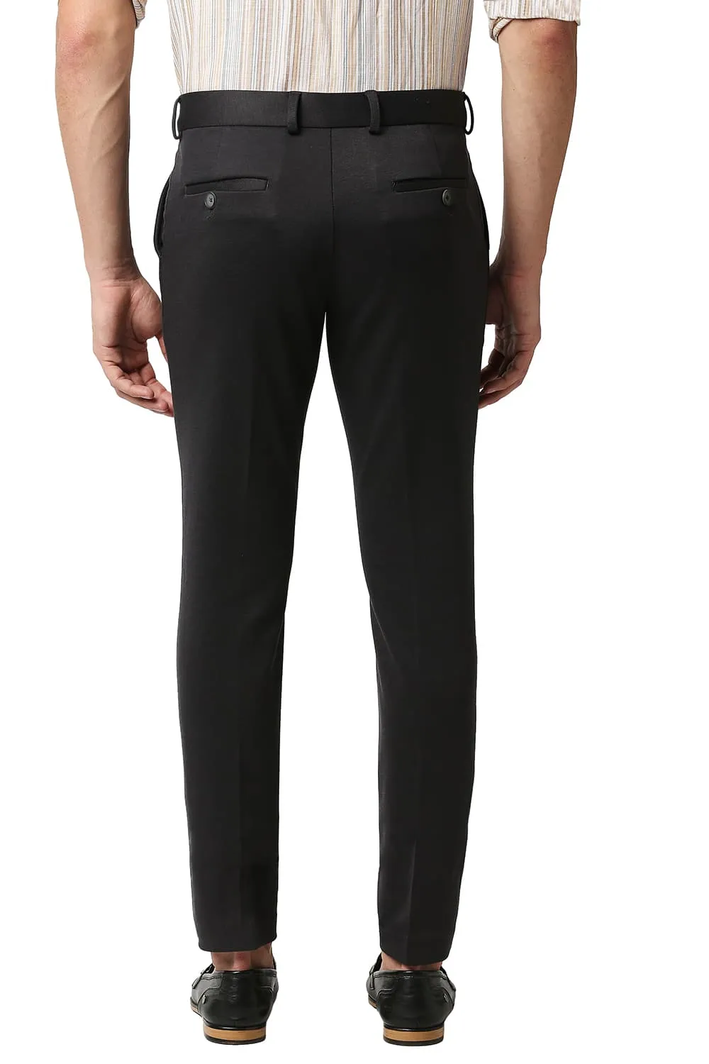 Tapered Fit Knit Trousers