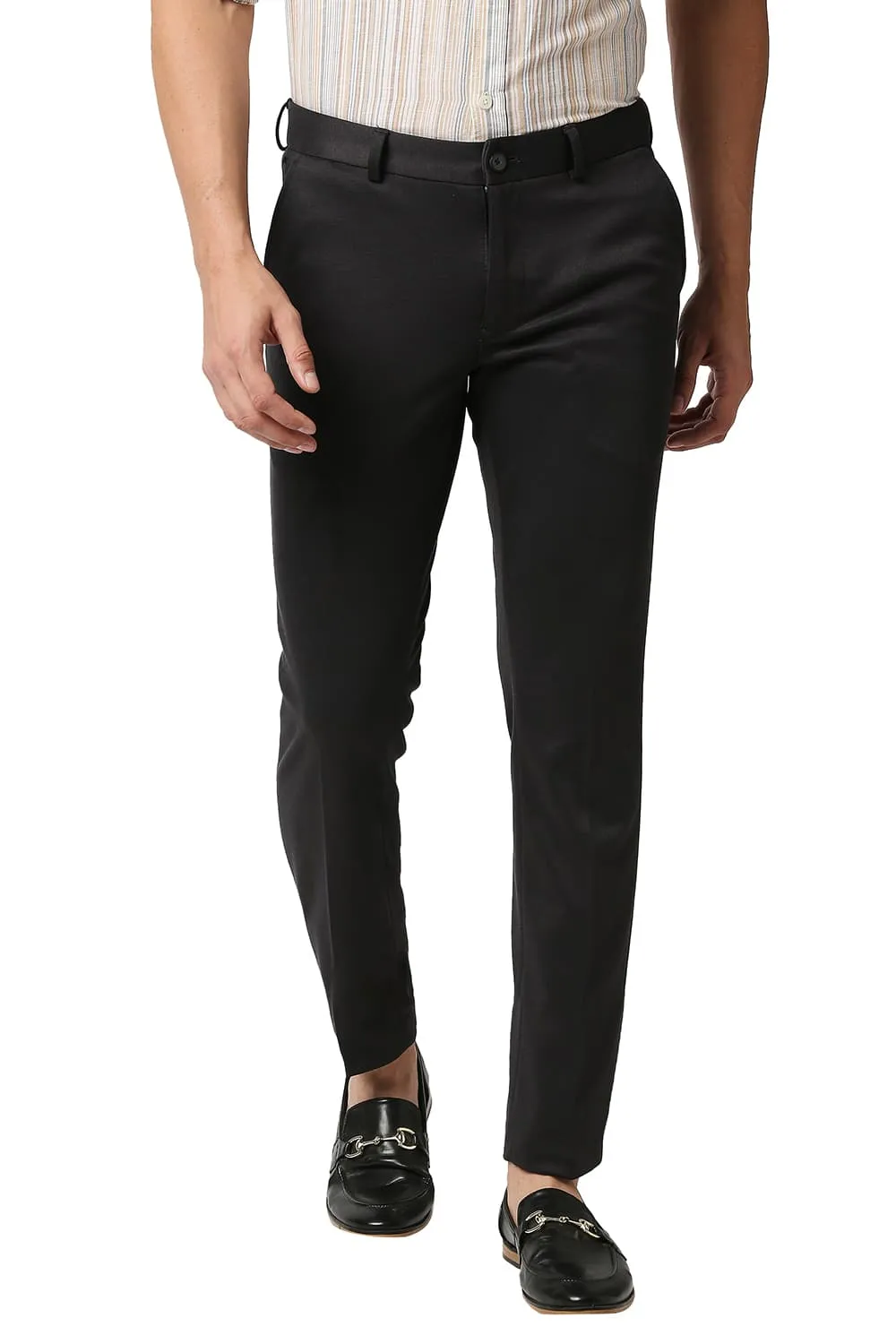 Tapered Fit Knit Trousers