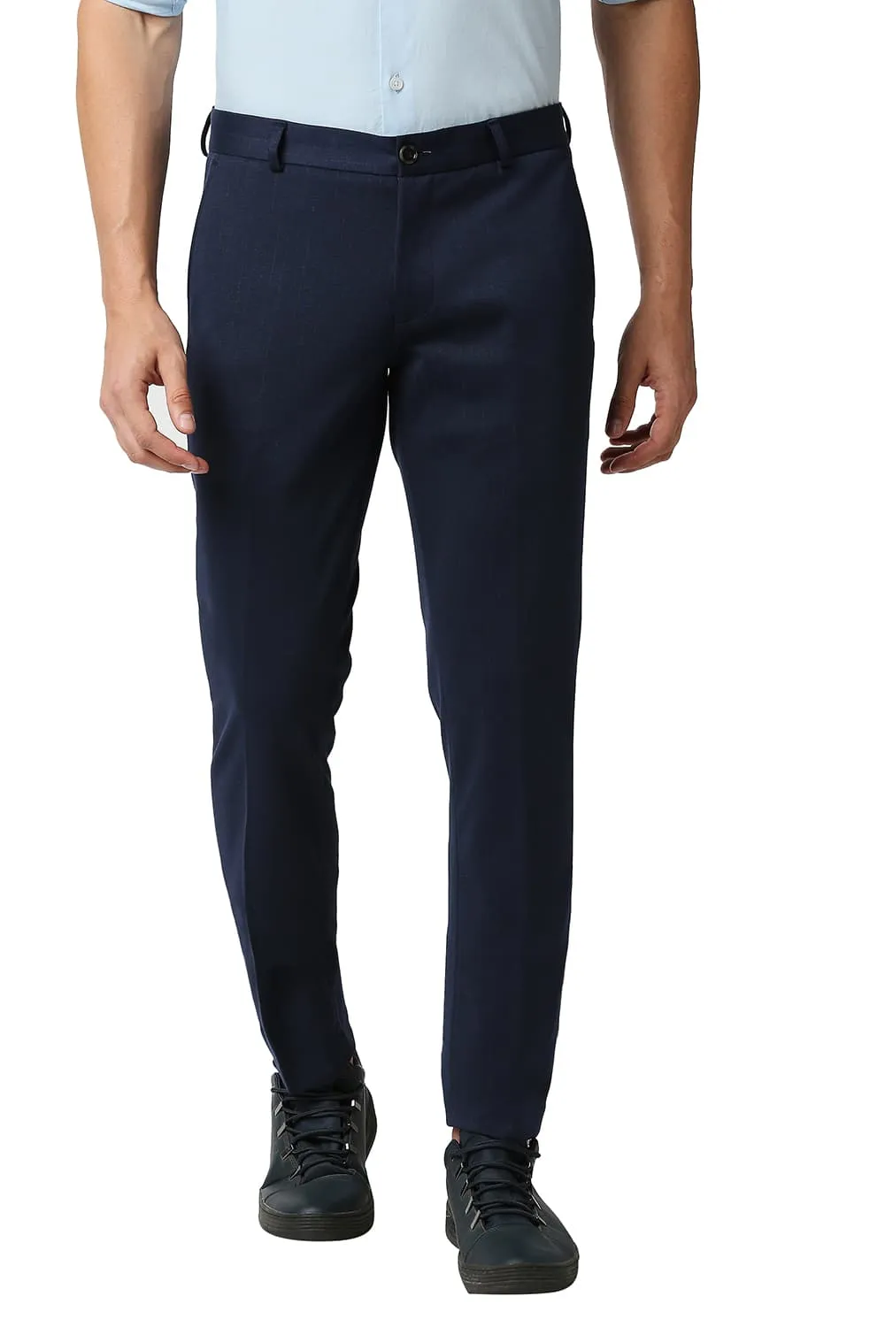 Tapered Fit Knit Trousers