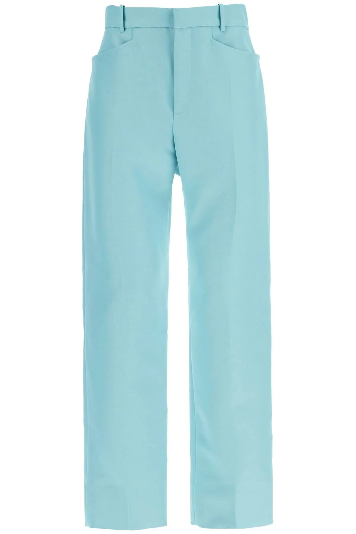 Tom Ford wallis cigarette pants in hopsack fabric