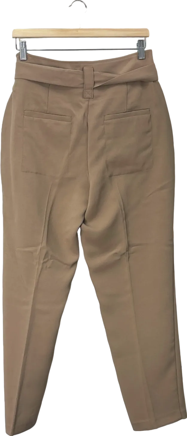 Very Tan Belted Trousers UK 12