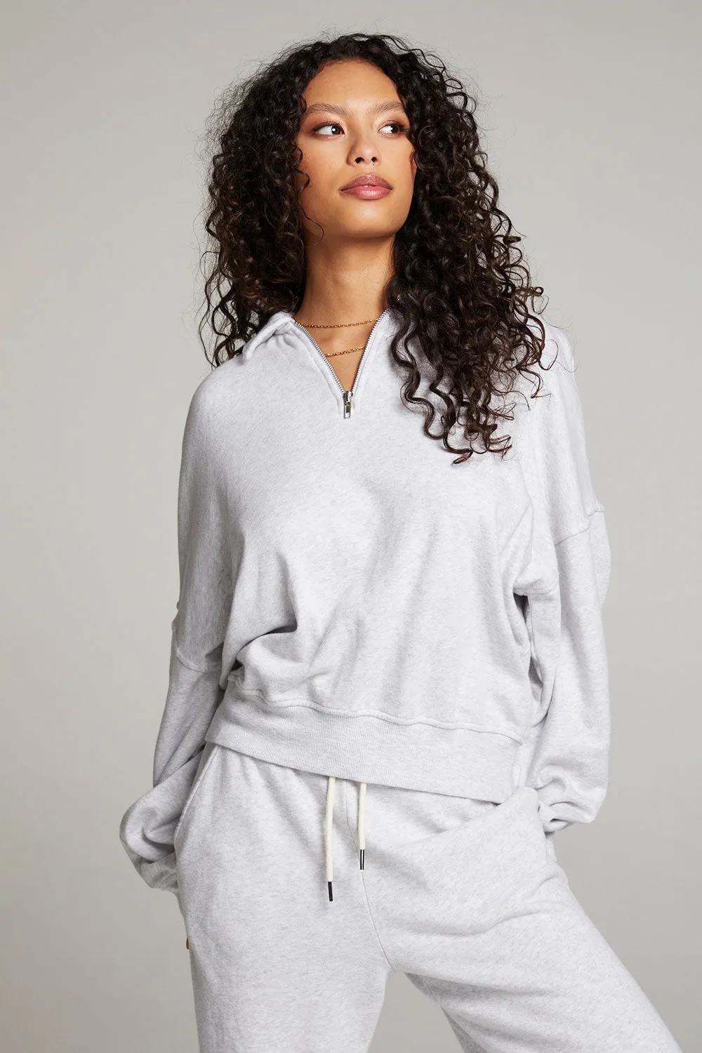 Walker Light Grey Pullover