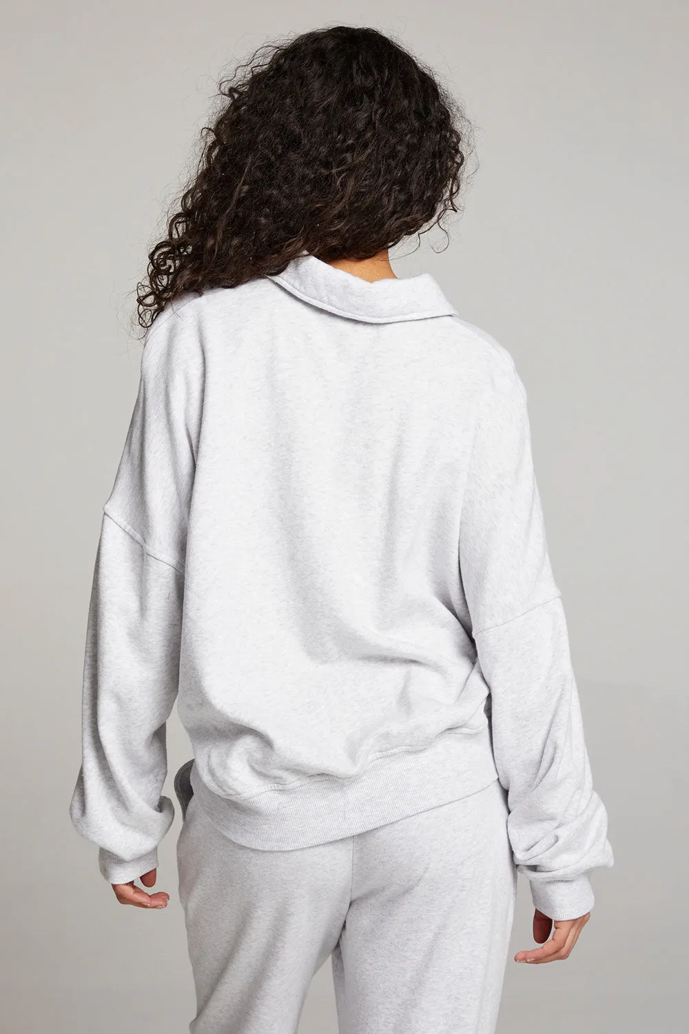 Walker Light Grey Pullover