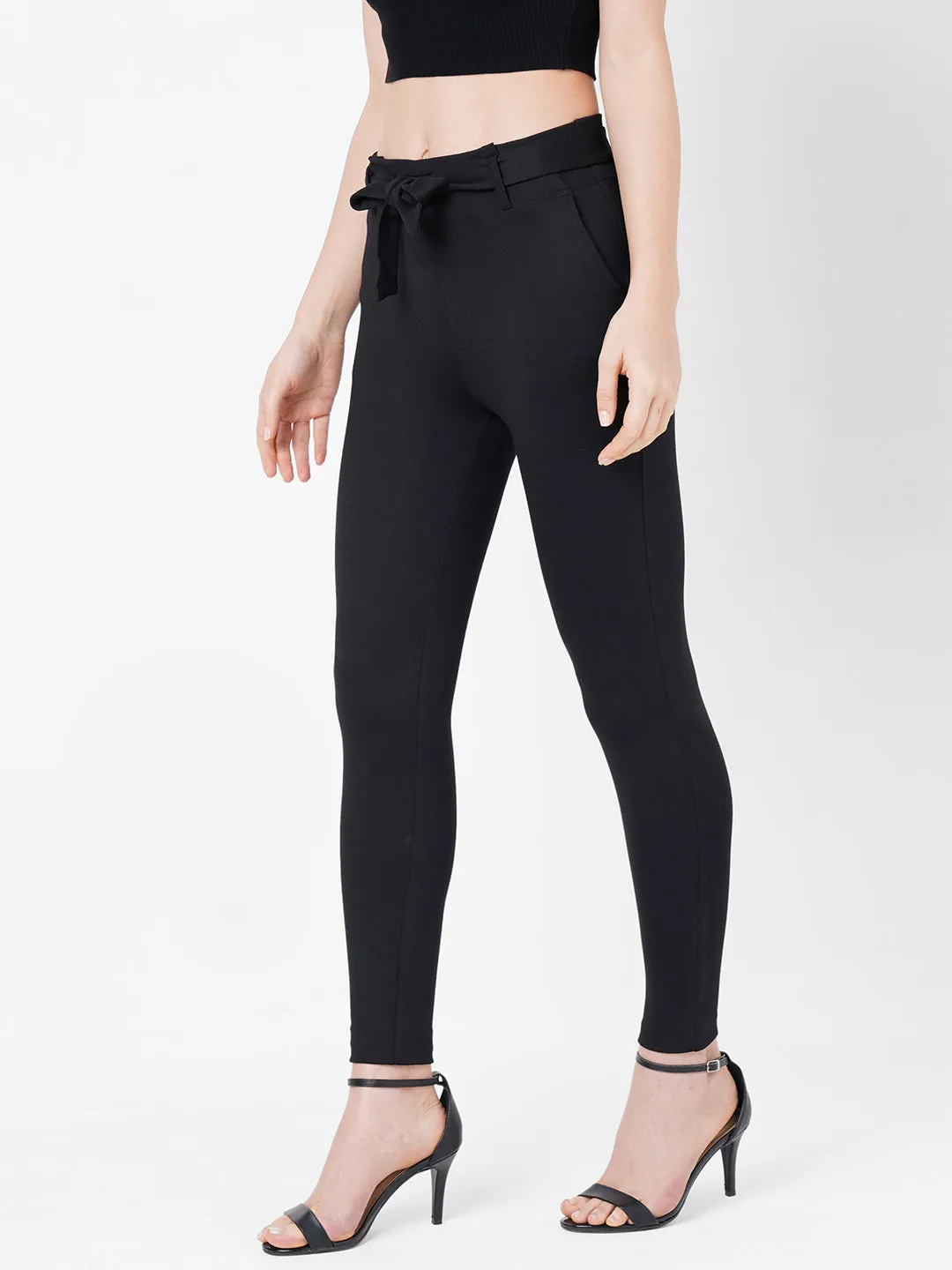 Women High-Rise Skinny Tregging