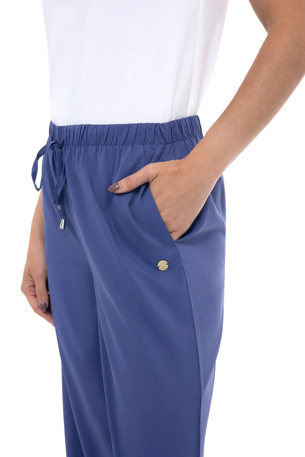 Women's Petra Wide Leg Pants | Future Dusk