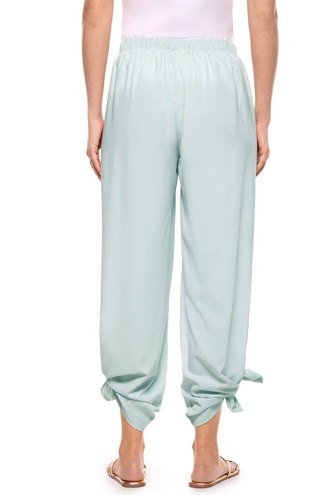 Women's Petra Wide Leg Pants  |  Misty Aqua